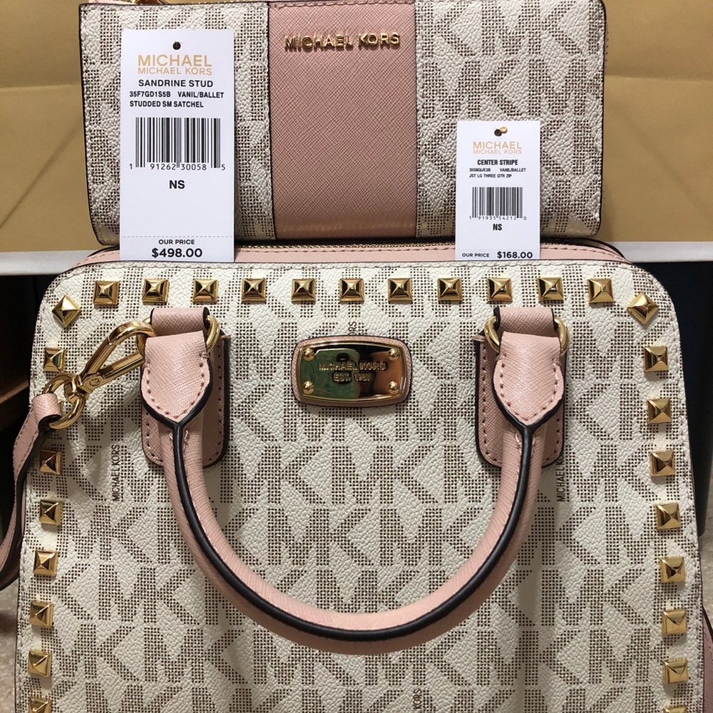 Michael Kors crossbody purse & wallet both NWT
